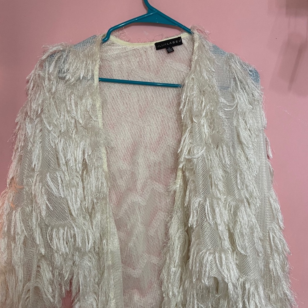 Shaggy JLUXLABEL cardigan size medium